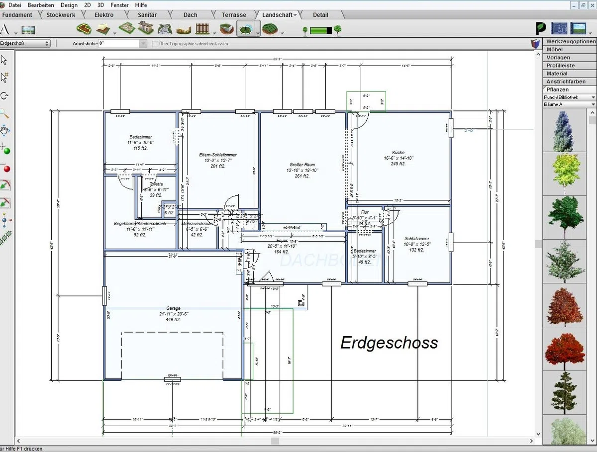 Architekt 3D X7 Gartendesigner
