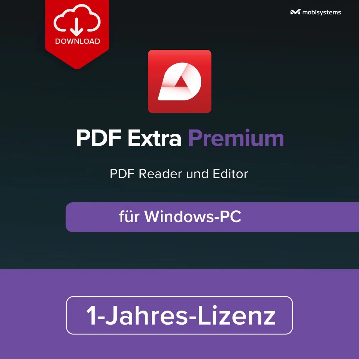 PDF Extra Premium Jahreslizenz PDF-Reader Editor 1 Windows-PC 1 Benutzer Online-Code