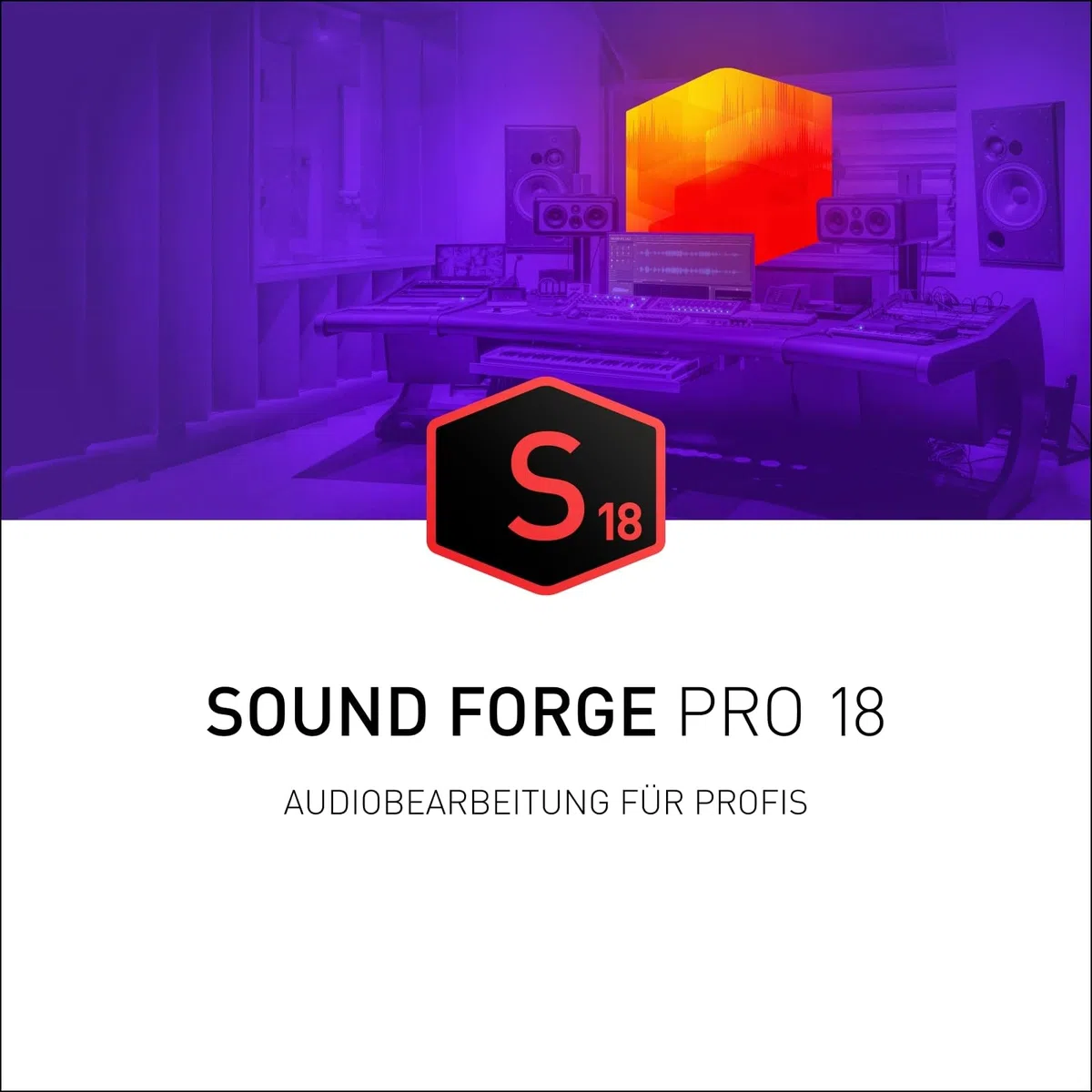 SOUND FORGE Pro 18 Audio Editor für Windows 10/11 PC Lizenz