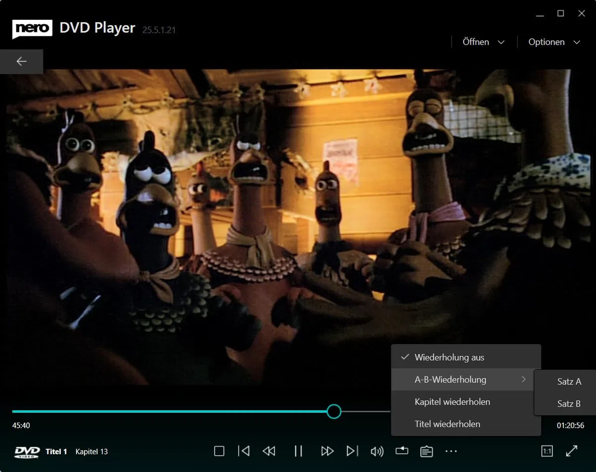 Nero DVD Player Unlimited Software für Windows 11/10 – DVDs & MP4, MKV, AVI, MOV abspielen