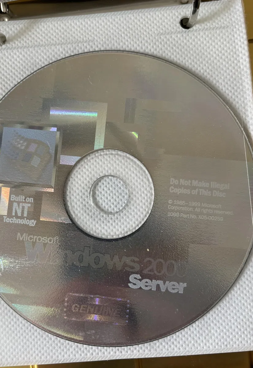 MS Windows 2000 Server + 5 Clients CD