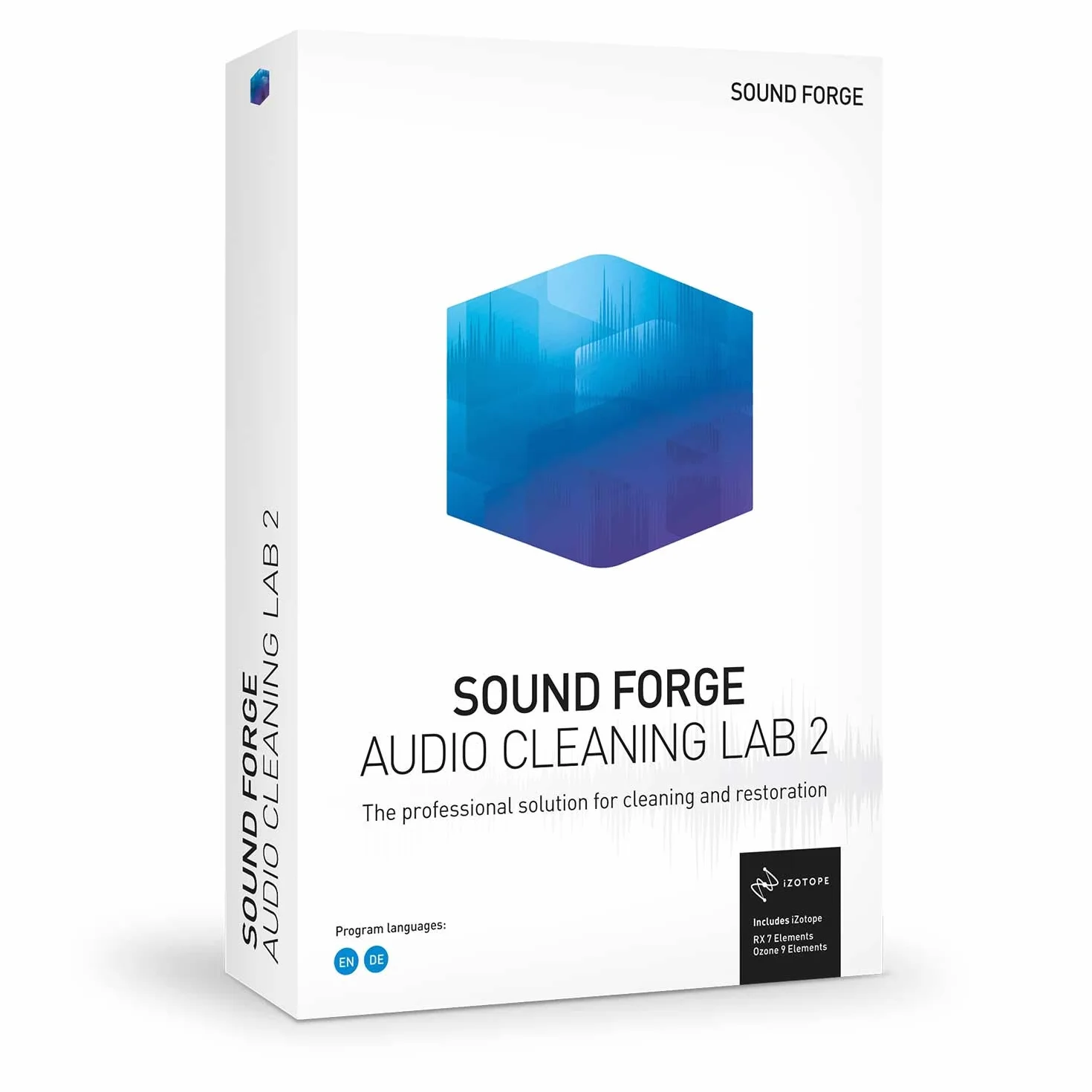 SOUND FORGE Audio Cleaning Lab|2|1 Device|Perpetual License|PC|Disc|Disc