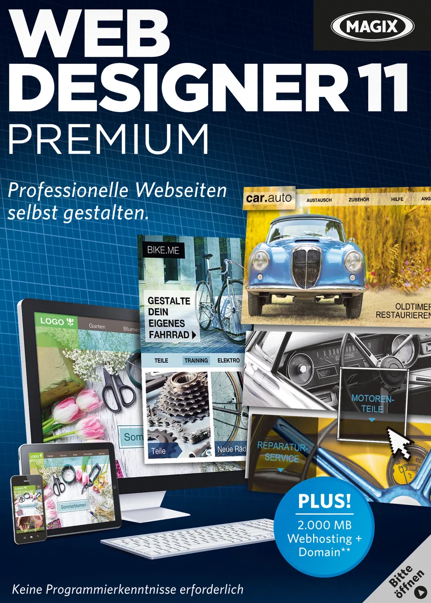 MAGIX Web Designer 11 Premium Download