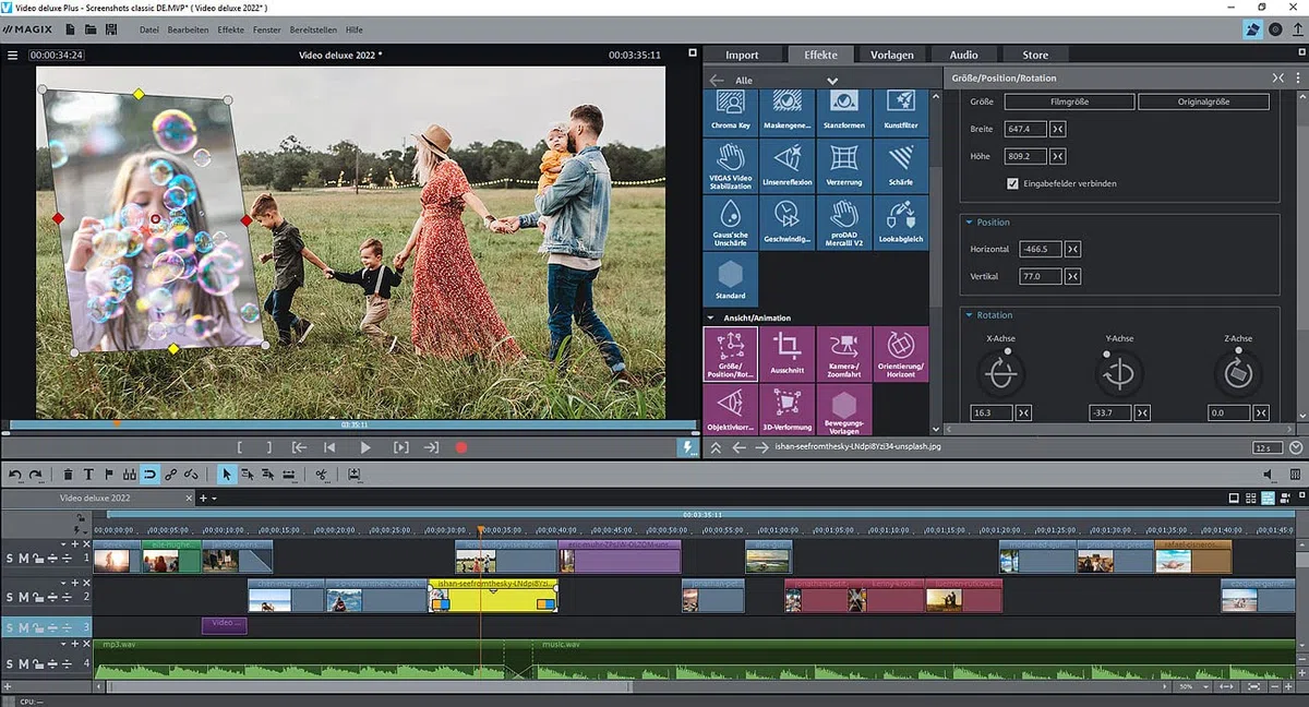 MAGIX Video deluxe 2022 (delux)