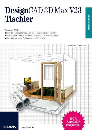 DesignCAD 3D Max V23 Tischler Download