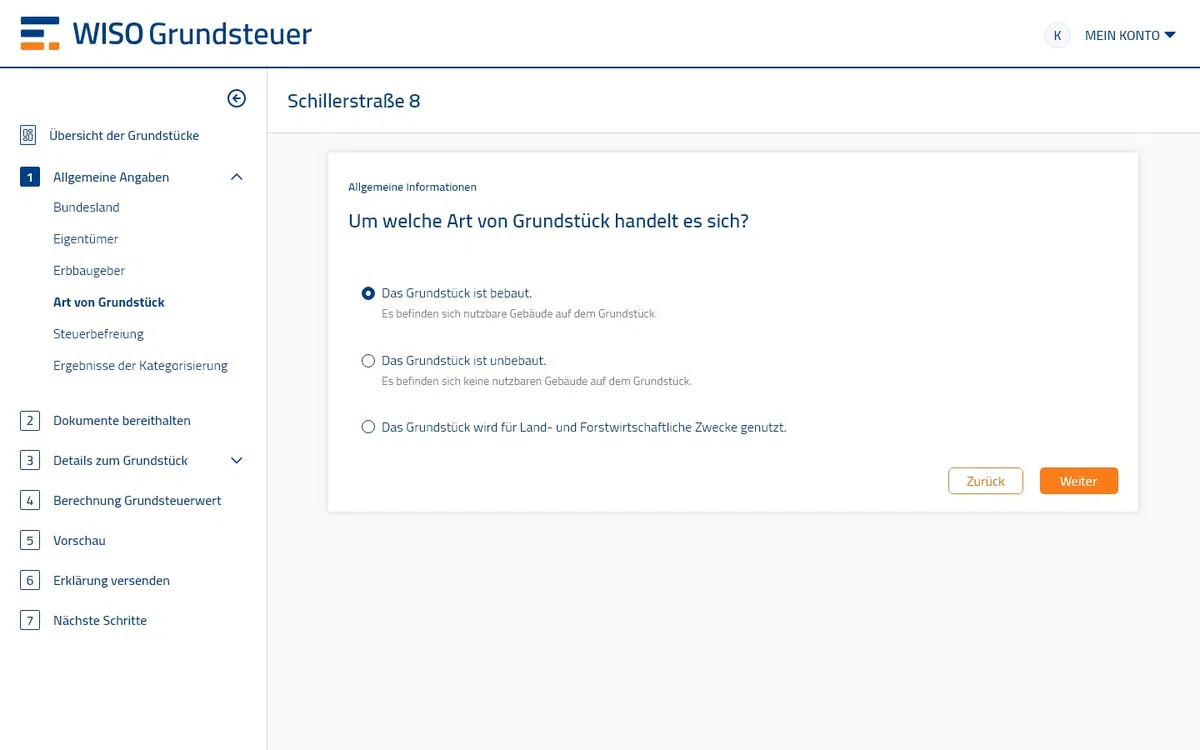 WISO Grundsteuer 2022 (für Feststellungsjahr 2022) [Web Browser | Web Version] | Aktivierungscode per Email