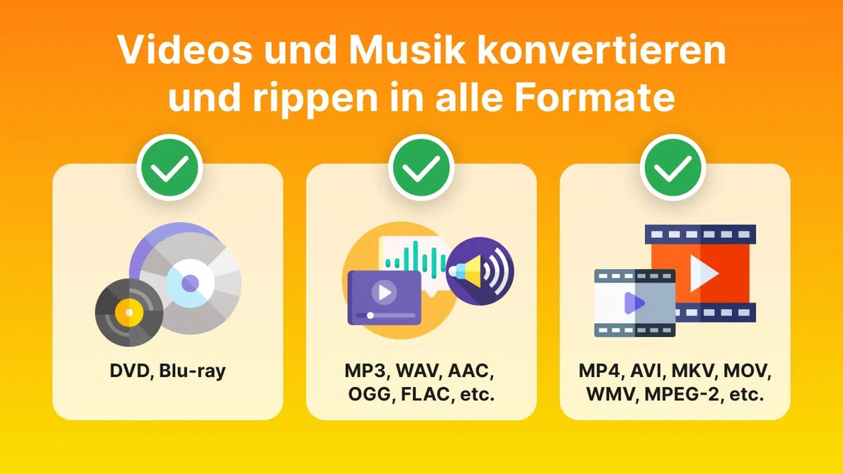Nero Recode Audio & Video Converter Software MP3 MP4 DVD rippen Video komprimieren Unlimitierte Lizenz 1 PC Win 11/10/8/7