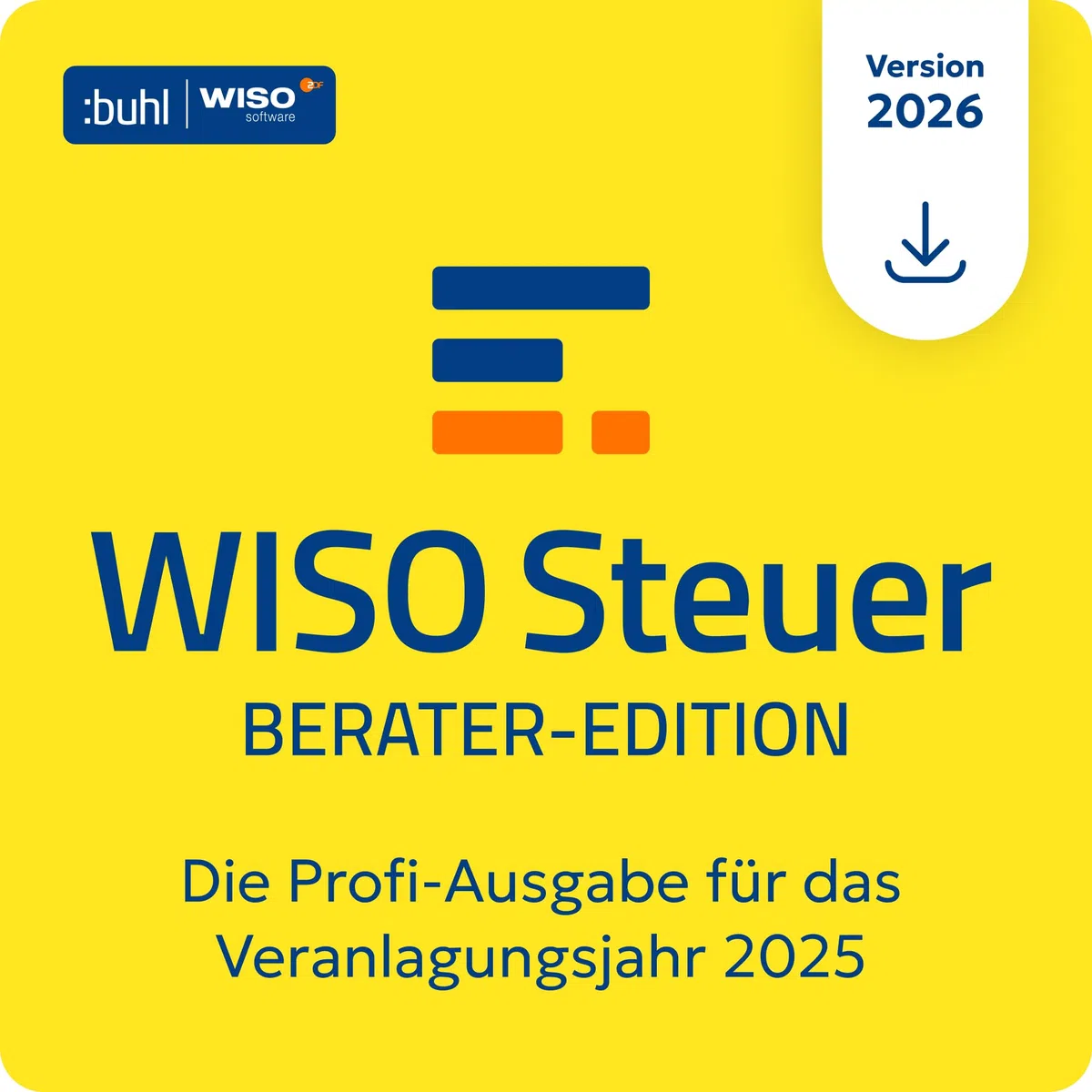 WISO Steuer 2026 Berater Digitaler Download