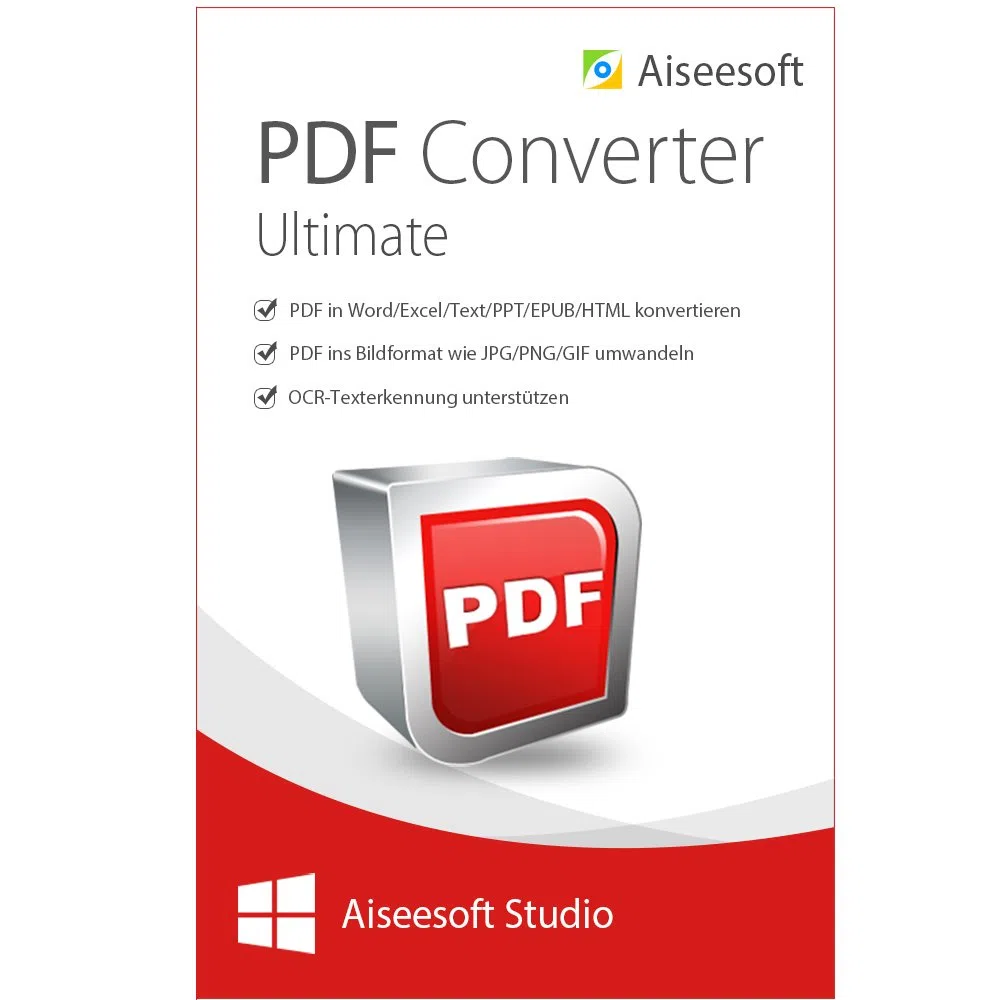 Aiseesoft PDF Converter Ultimate Windows