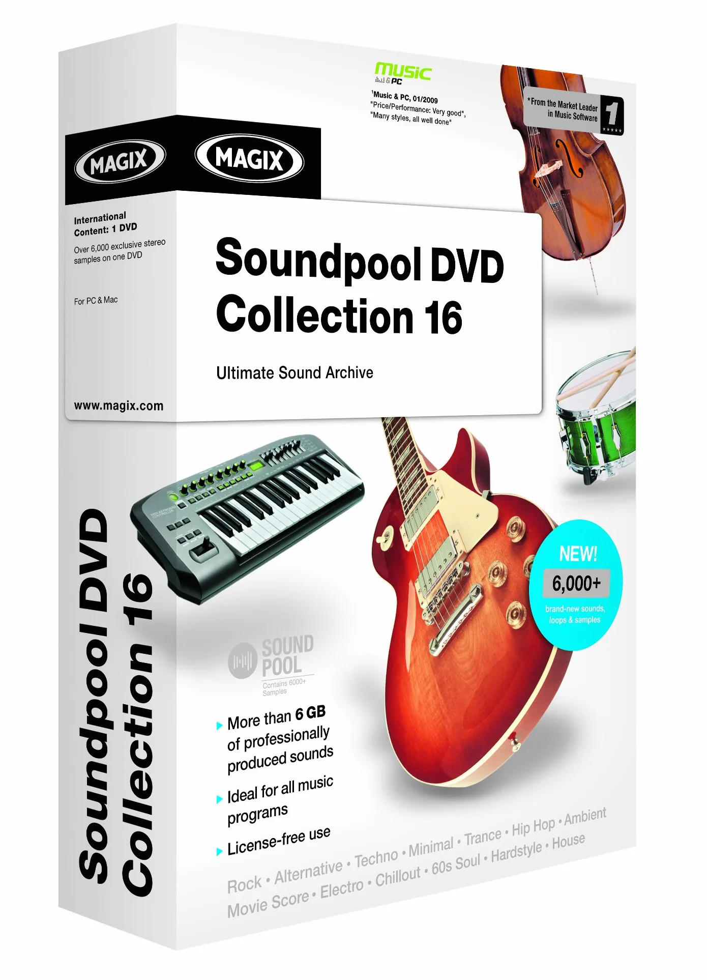 MAGIX Soundpool DVD Collection 16