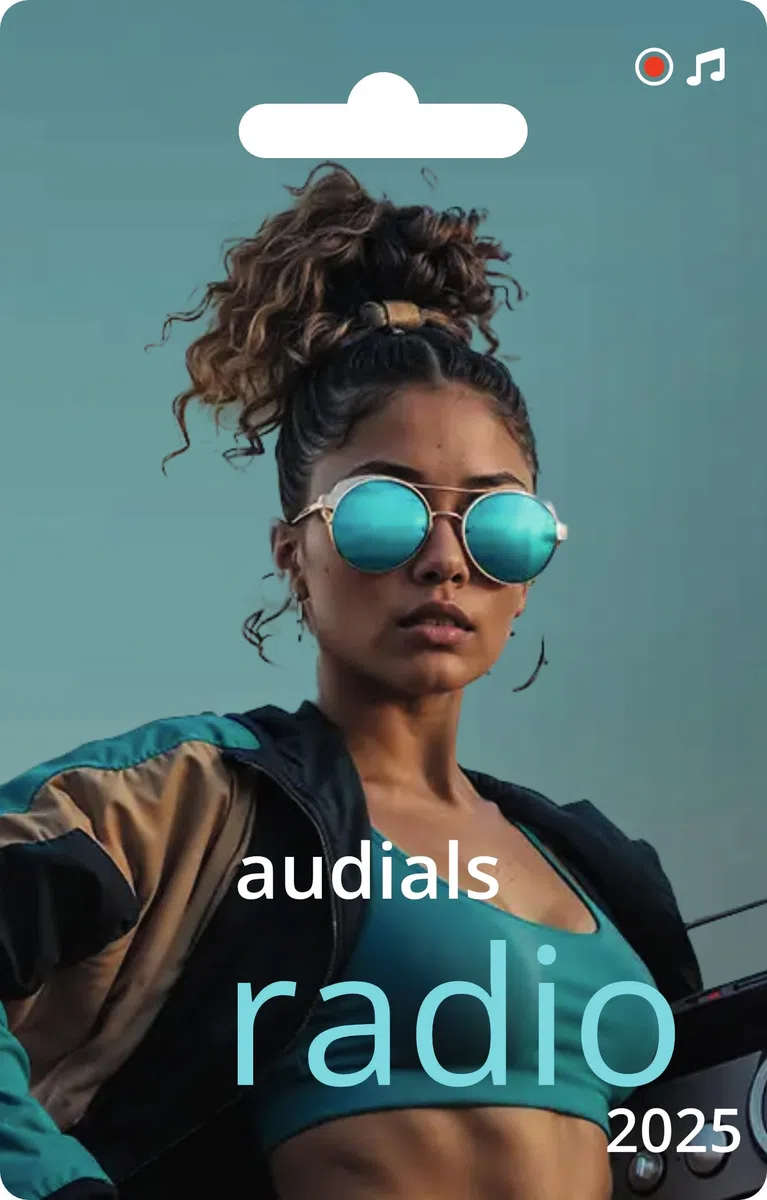 Audials Radio 2025 - Deutsch / Multilingual - Windows 11/10 - *Dauerlizenz* für die Aufnahme von über zwei Millionen Podcasts und über 100.000 Radio-Sendern (Product Key Card) #PKC