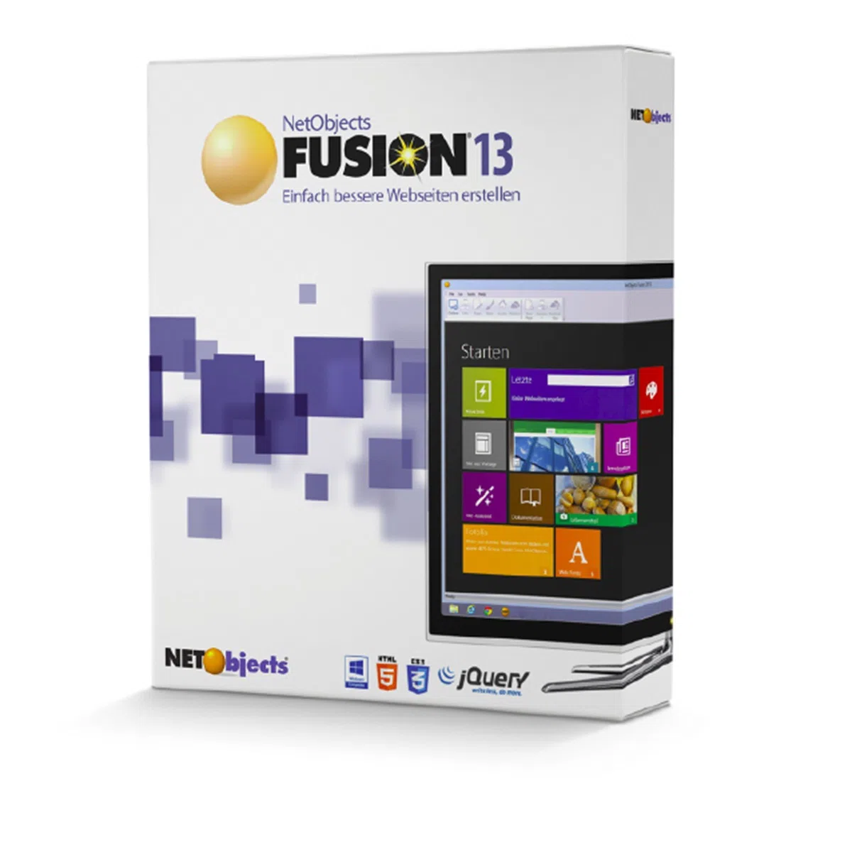 Netobjects Fusion 13 Web Designer Website Maker für Windows XP SP3 Deutsch