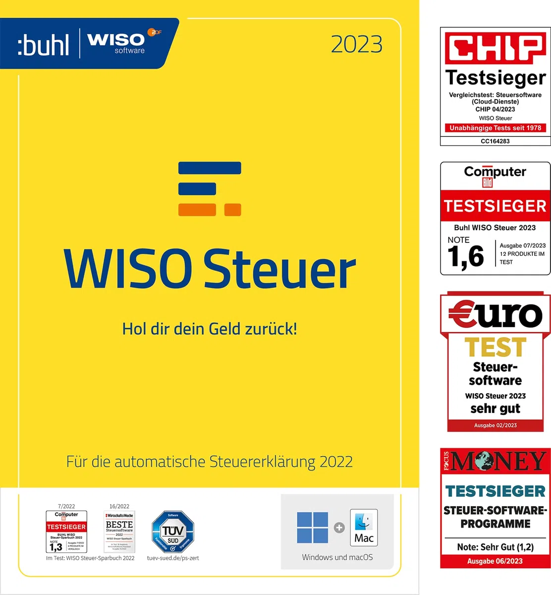 WISO Steuer 2023 (für Steuerjahr 2022) | Aktivierungscode per Email
