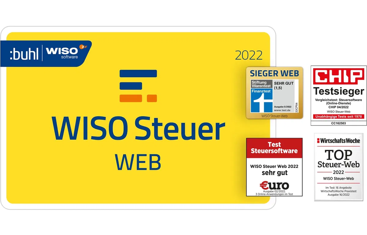 WISO Steuer-Web 2022 PC Digitaler Download
