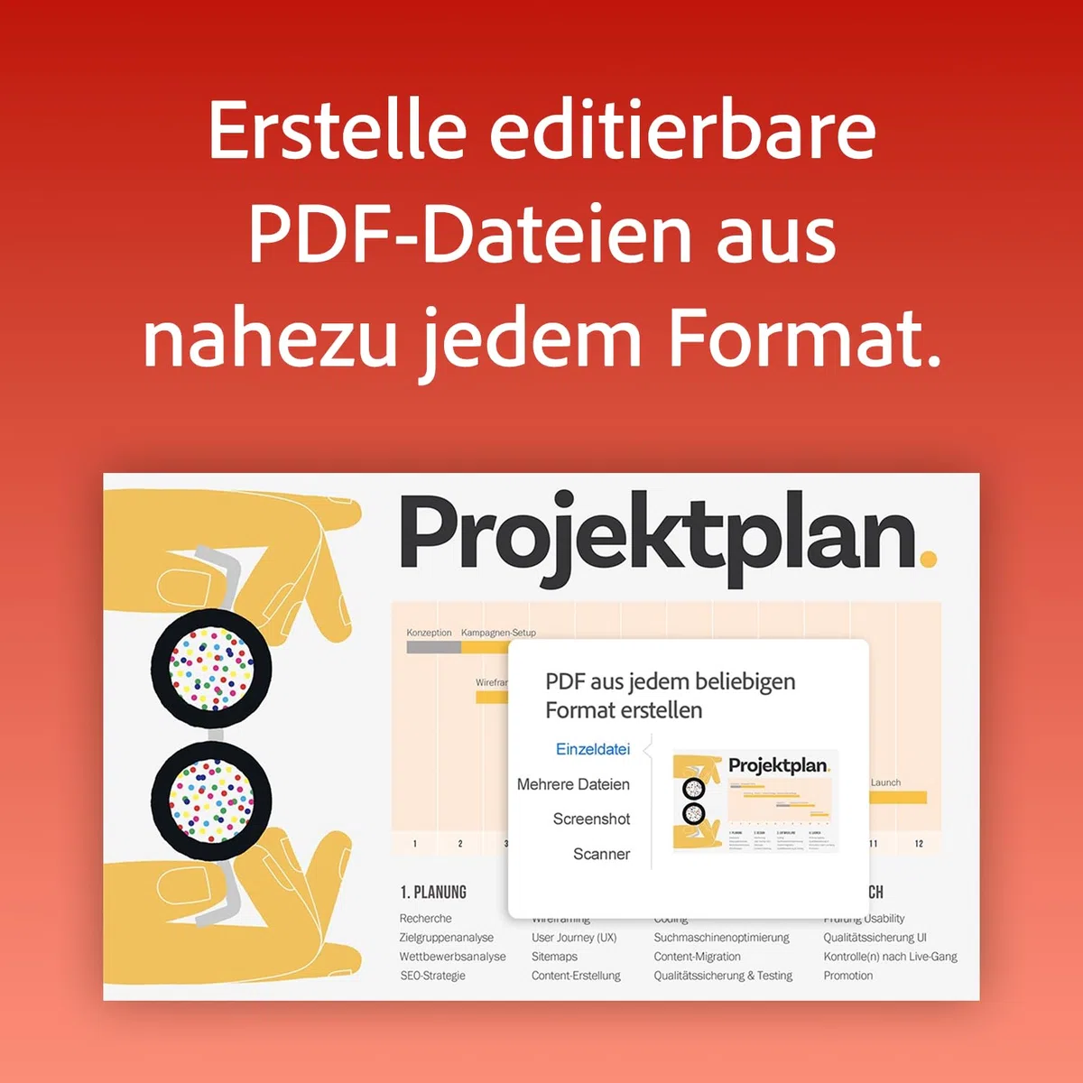 Adobe Acrobat Pro 1 Jahr PC/Mac Digital Download