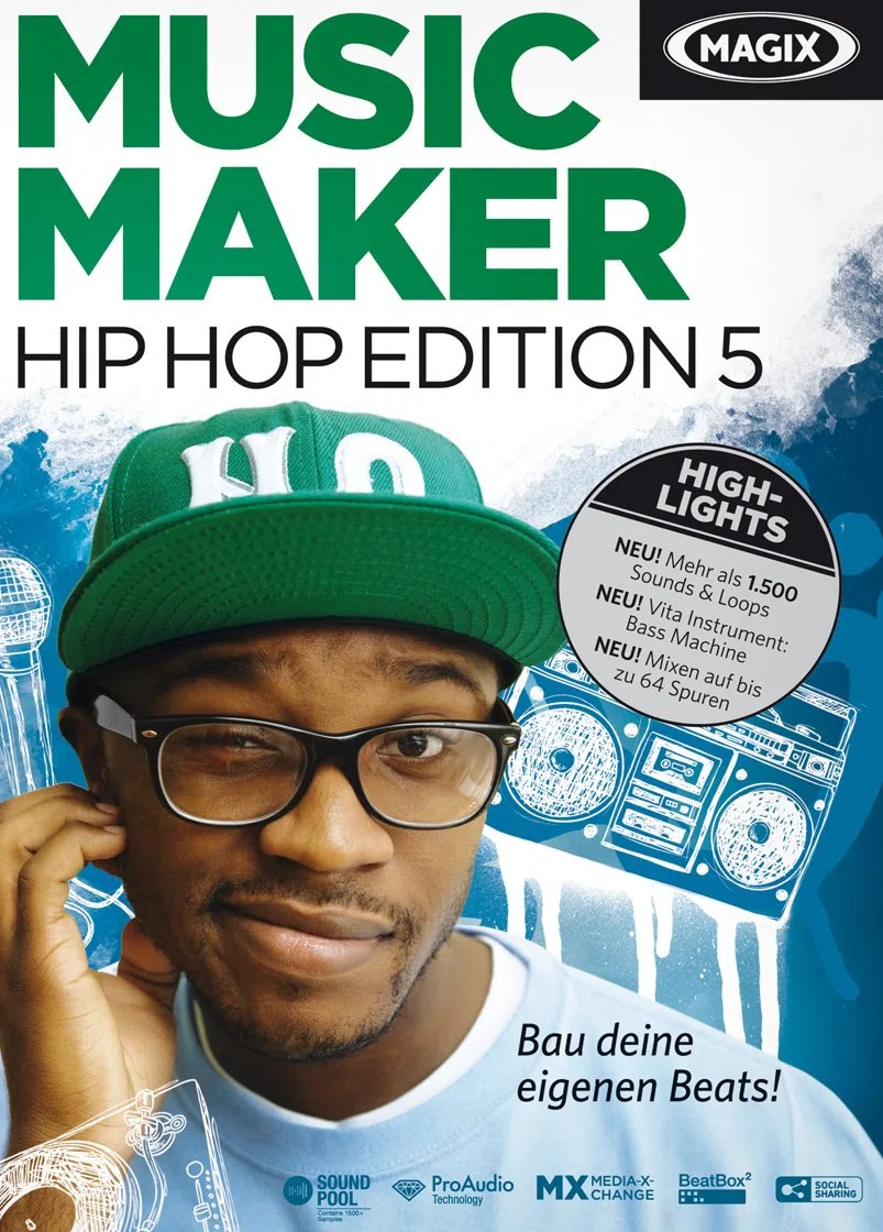 MAGIX Music Maker Hip Hop Edition 5 Download