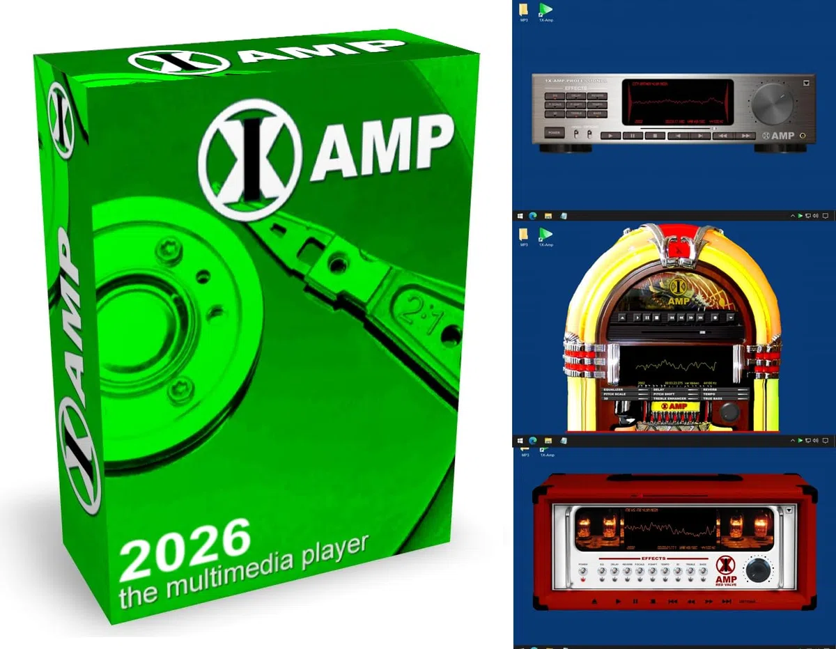 Audioplayer 2026er Version MP3 Player Software Virtuelle Hifianlage Jukebox Audio Player Windows
