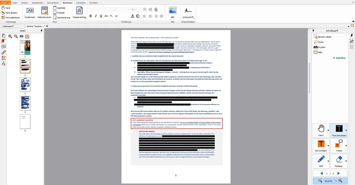 PDF Director 3 PRO 3 PCs inkl. OCR 3.0 Modul PDFs bearbeiten, erstellen, konvertieren für Win 11, 10, 8.1, 7