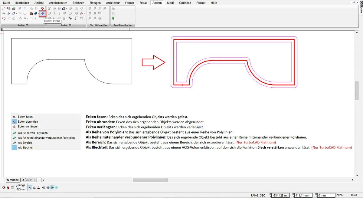 TurboCAD Design Group Turbo CAD 2019/2020 2D/3D Modellbau