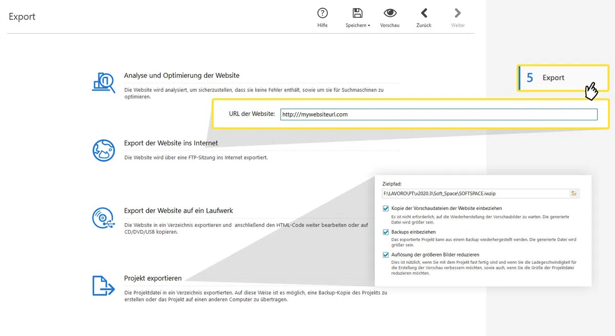 WebSite X5 Evo Neueste Version Professionelle Websites Blogs Webhosting Box Windows 11 10 8 7
