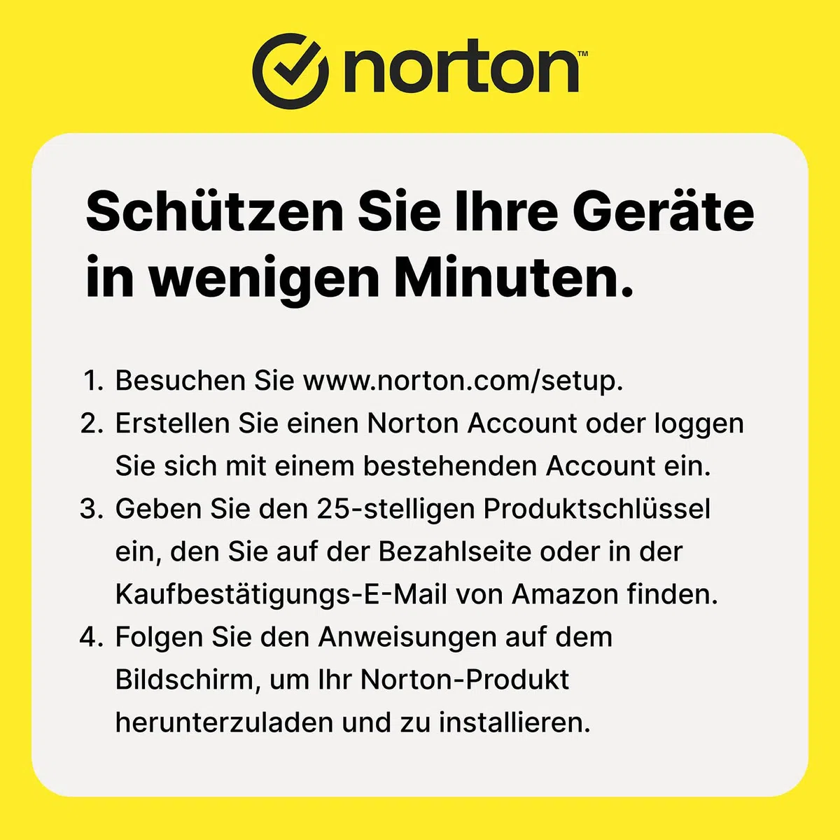 Norton 360 Deluxe 2026 │ 5 Geräte │2 Jahre │ Aktivierungscode per Email