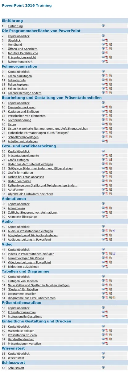 PowerPoint 2016 Training - In 8 Stunden PowerPoint sicher anwenden | Einsteiger und Auffrischer lernen mit diesem Kurs Schritt für Schritt die sichere Anwendung von PowerPoint [1 Nutzer-Lizenz]