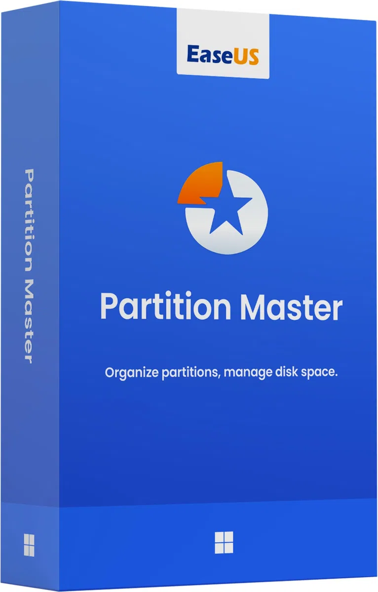 EaseUS Partition Master Pro 19 - Festplattenverwaltung - Betriebssystem migrieren - Boot-Medium - Lebenslange Lizenz 2 PCs Win 11, 10, 8,1, 7