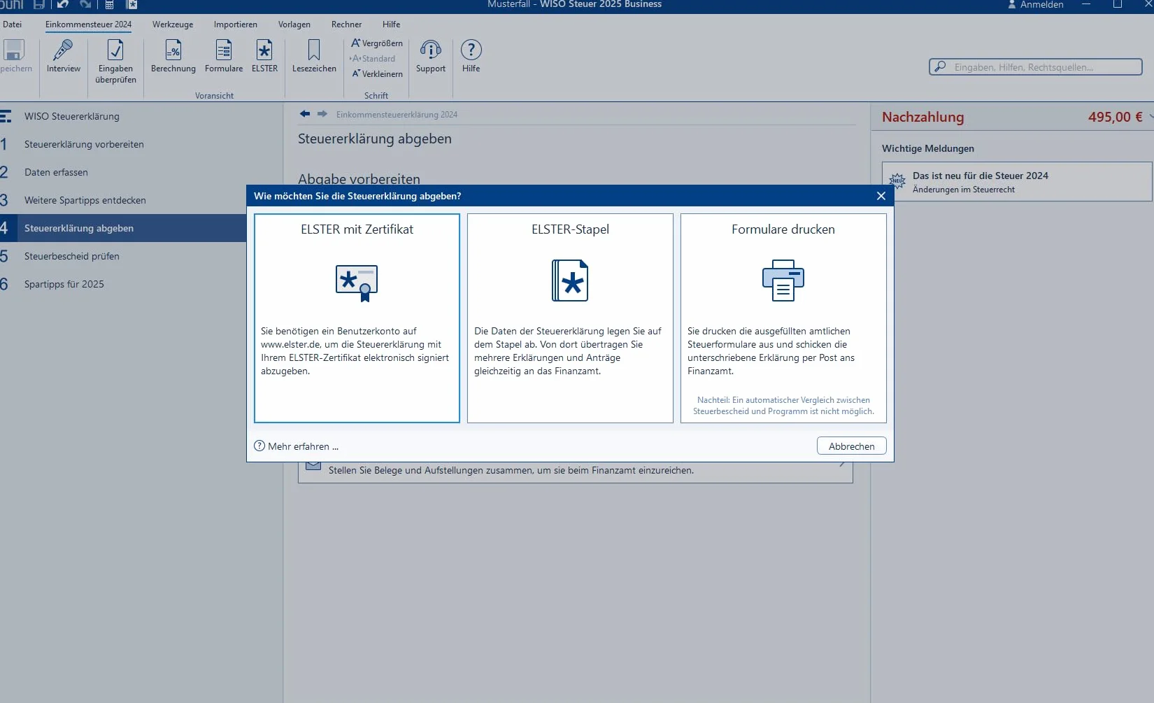 WISO Steuer 2025 Business |Digitaler Download