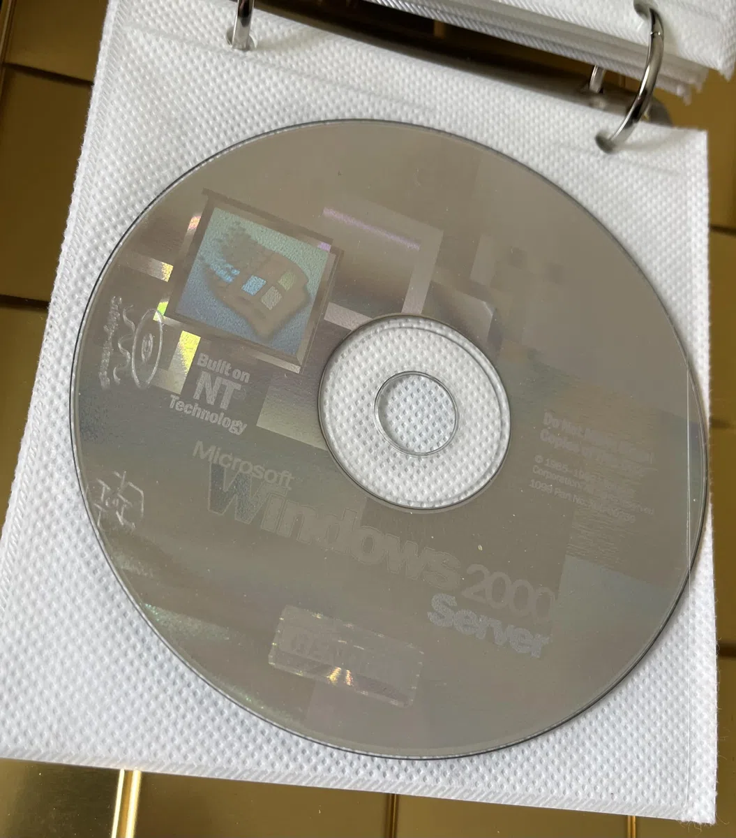 MS Windows 2000 Server + 5 Clients CD