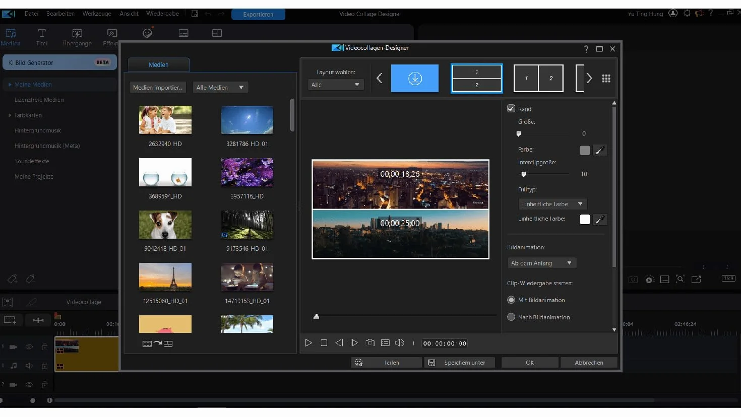 CyberLink PowerDirector 2024 Ultra | Benutzerfreundliches Videobearbeitungsprogramm für PC | Greenscreen und tausenden Effekten | Fotoshow | Heimstudio | Screen Recorder | Windows 10/11 [Box]