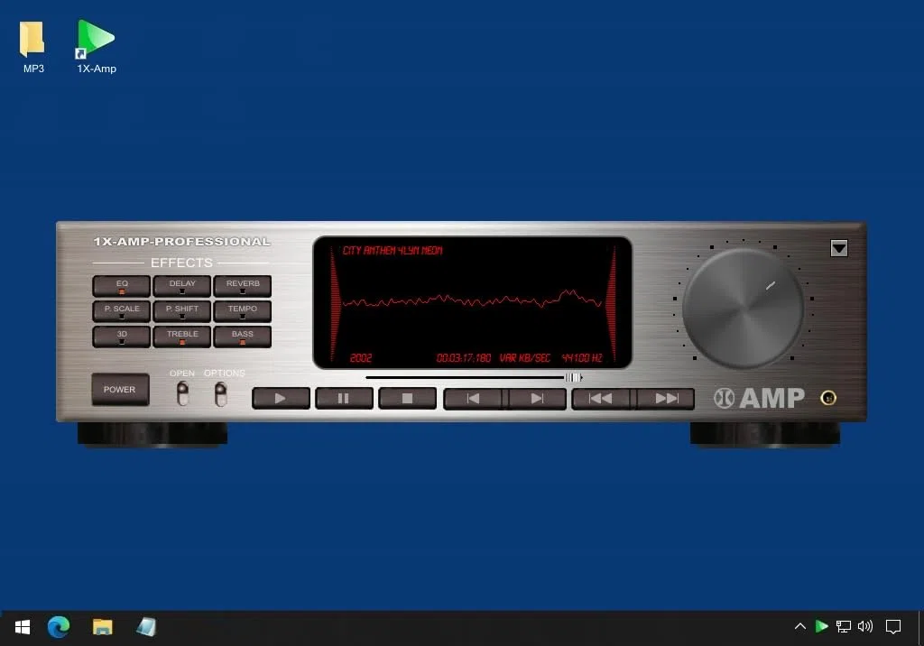 Audioplayer 2026er Version MP3 Player Software Virtuelle Hifianlage Jukebox Audio Player Windows
