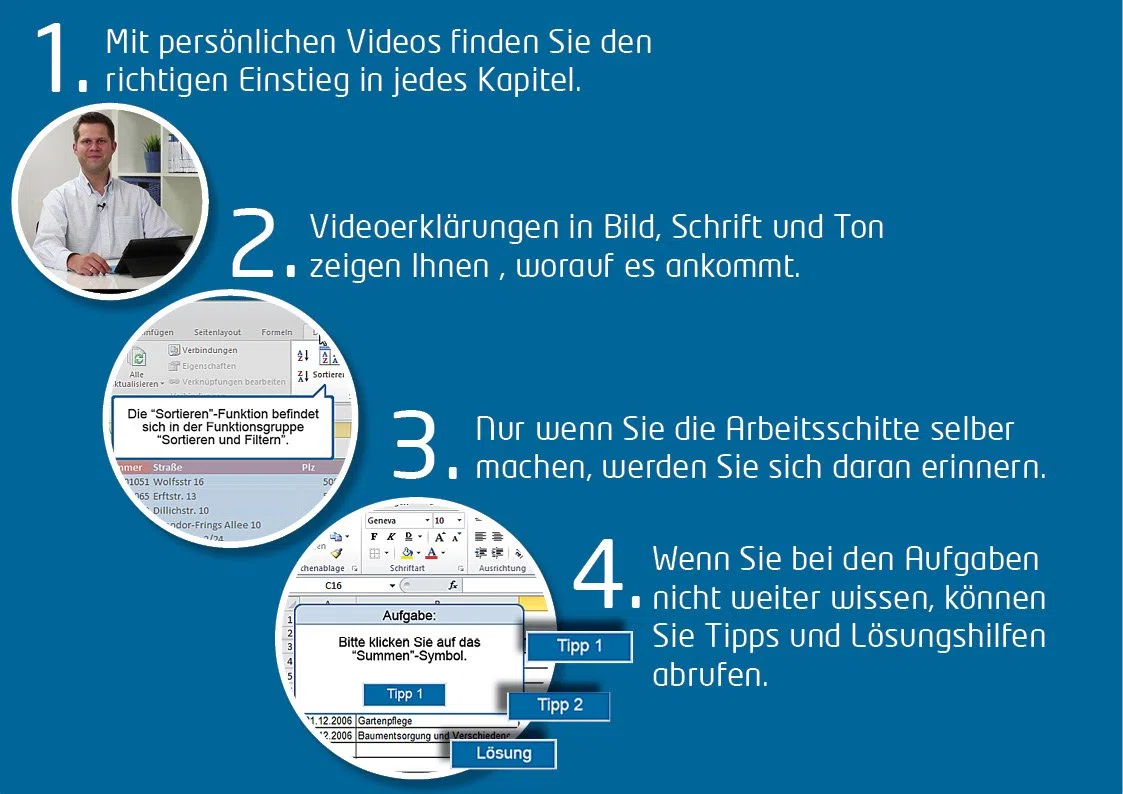 Word 2016 Training - In 8 Stunden Word sicher anwenden | Einsteiger und Auffrischer lernen mit diesem Kurs Schritt für Schritt wichtige Grundlagen von Word | CD inkl. Online-Kurs [1 Nutzer-Lizenz]