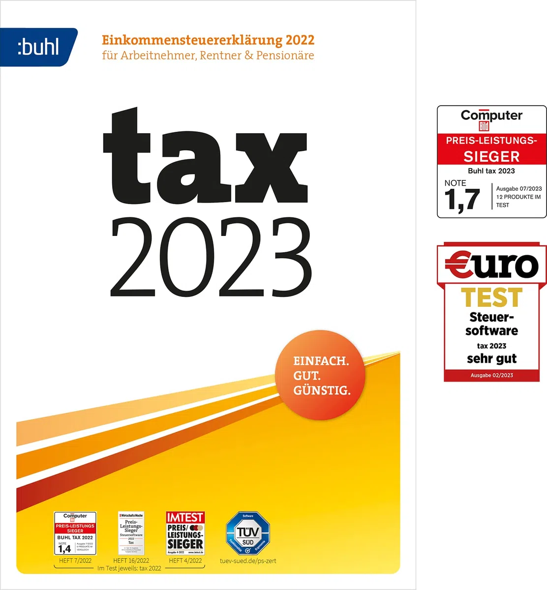 Tax 2023 (für Steuerjahr 2022) | PC | Digitaler Download
