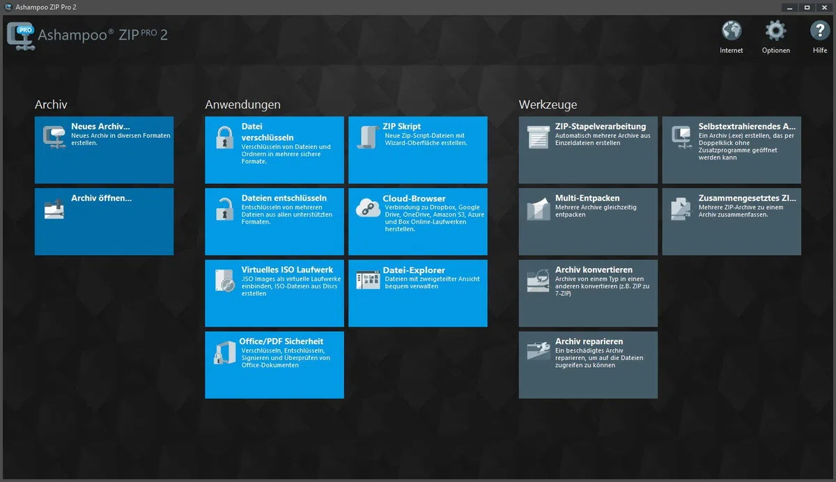 ZIP Pro 2 3 USER Lizenz kompatibel mit Windows 11 10 8.1 8 7