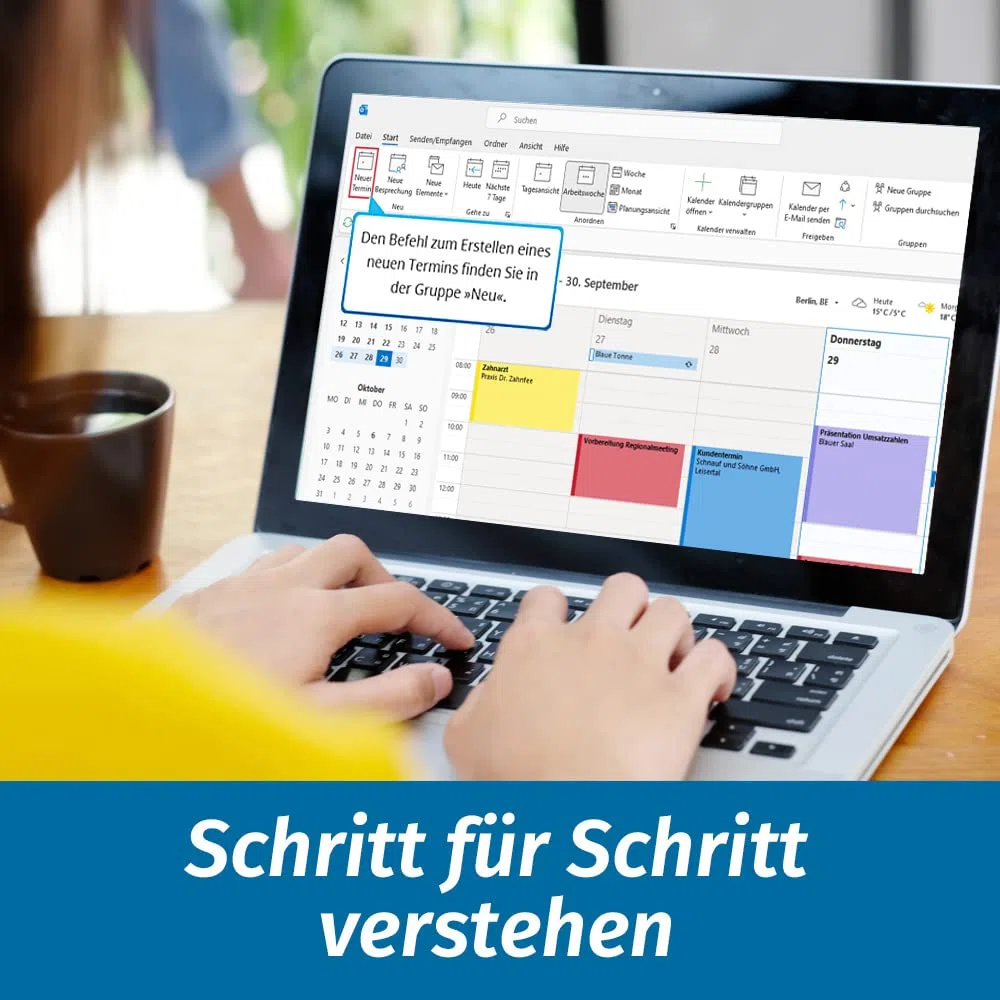 Outlook 2021 & 365 Training - 8 Stunden Online-Kurs + DVD von Lessino