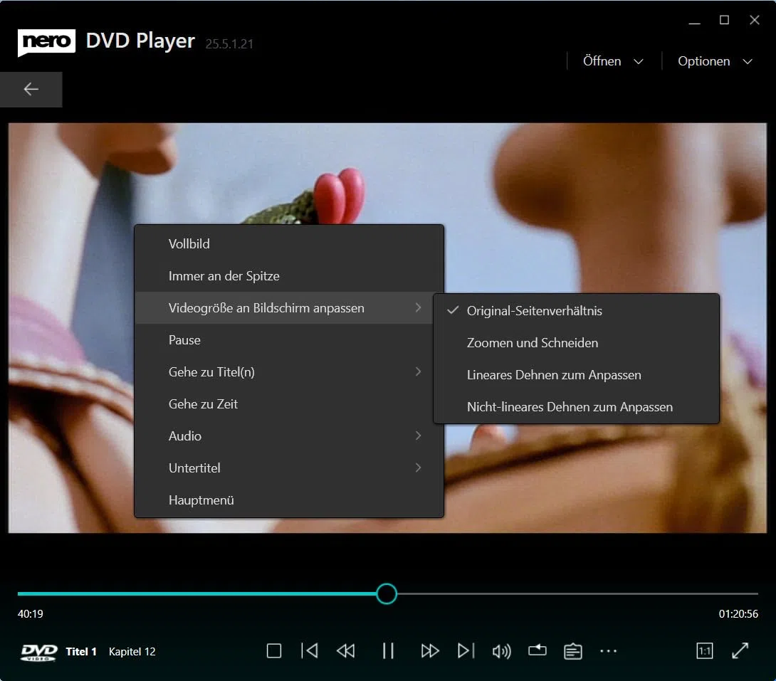 Nero DVD Player Unlimited Software für Windows 11/10 – DVDs & MP4, MKV, AVI, MOV abspielen