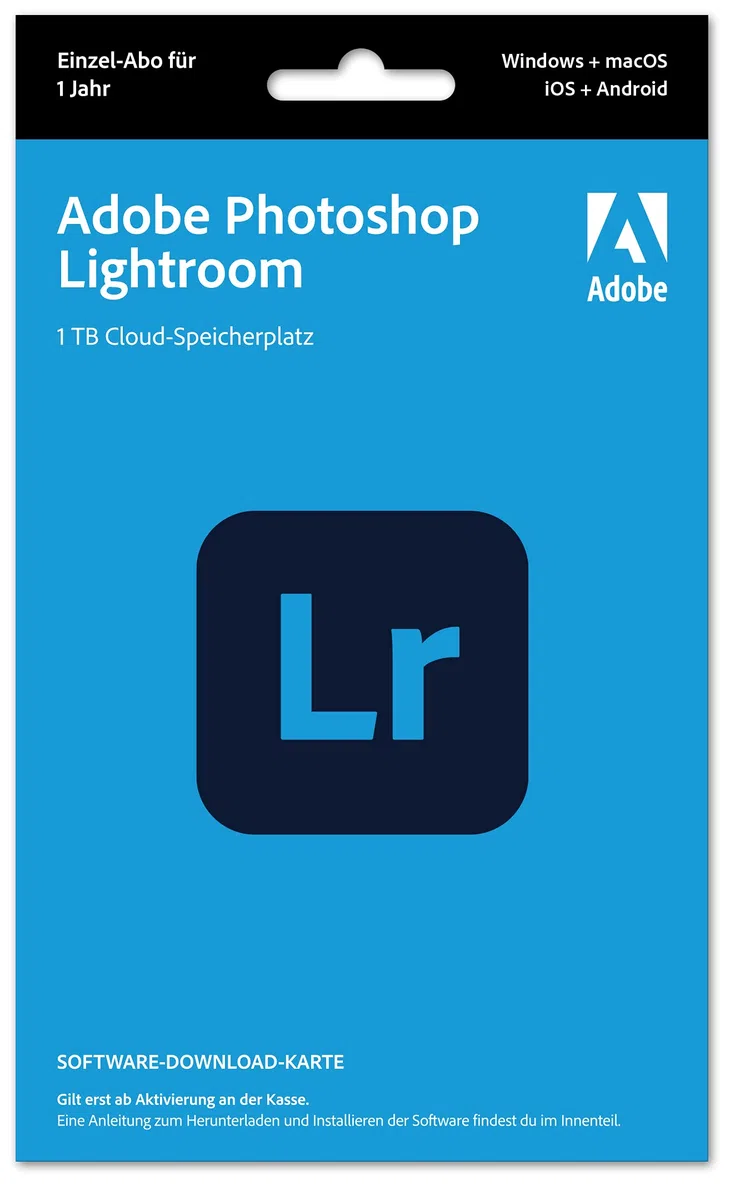 Adobe Lightroom 1TB 1 Jahr PC/Mac Download
