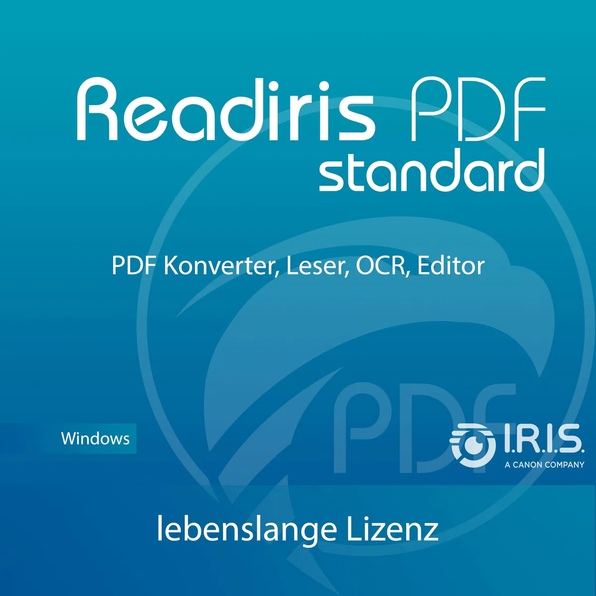 Readiris PDF Standard PDF-Software für Windows 11 Dauerlizenz, PDFs bearbeiten, konvertieren, kommentieren und schützen