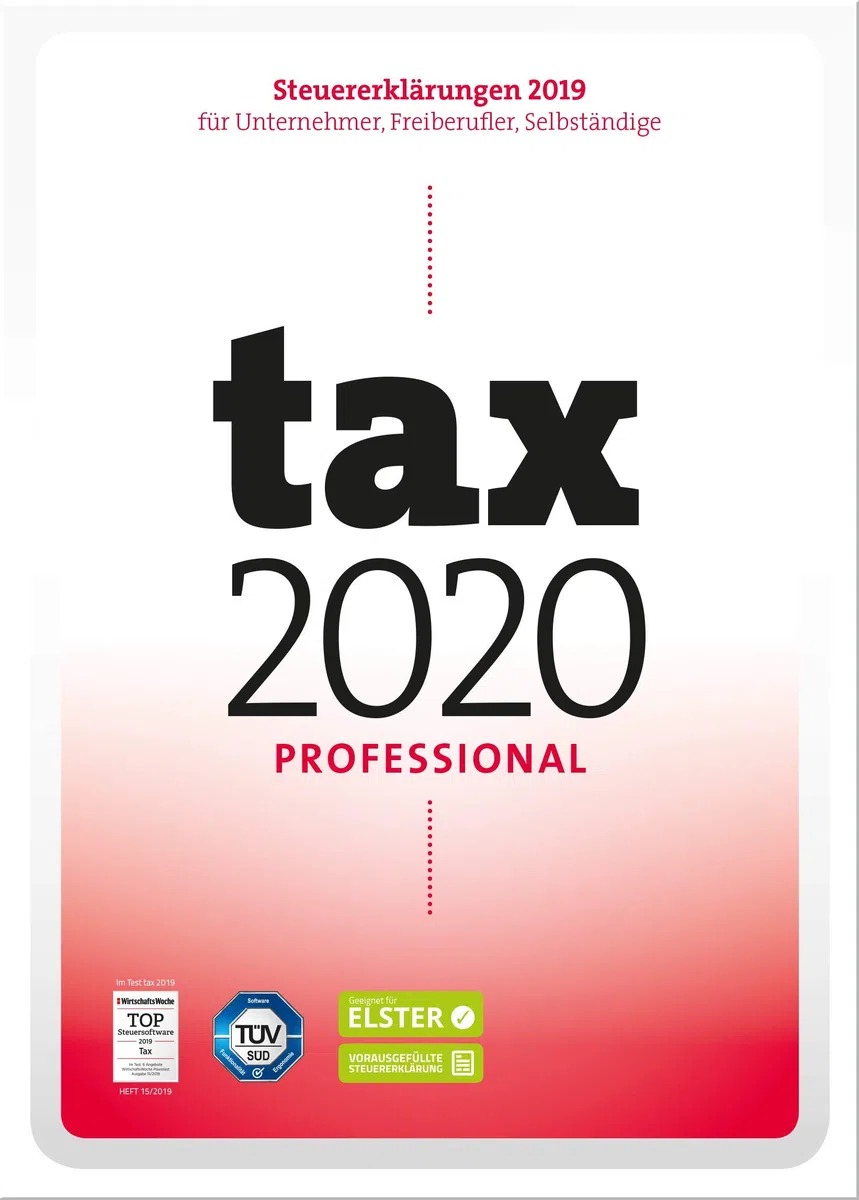 Tax 2020 Professional für Steuerjahr 2019 PC Aktivierungscode