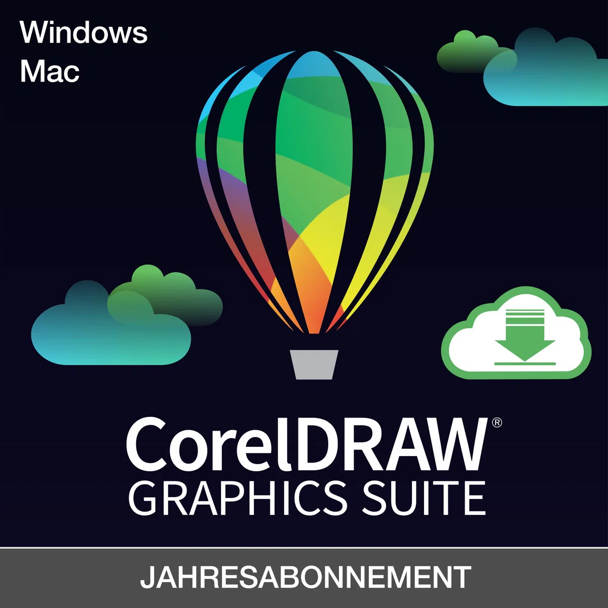 Corel CorelDRAW Graphics Suite 2026, 1 Gerät, 1 Jahr, Digitaler Download