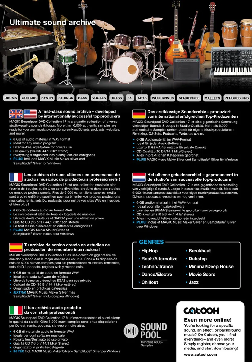 Magix Soundpool Collections 17 PC