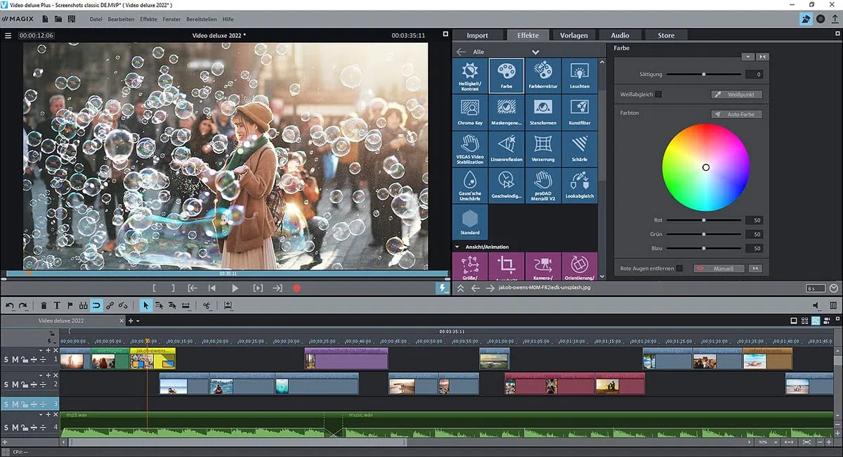 MAGIX Video deluxe 2022 (delux)