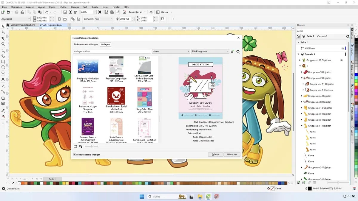 CorelDRAW Graphics Suite Special Edition 2023 OEM inkl. AfterShot 3 + PhotoMirage Express Dauerlizenz DVD-Box