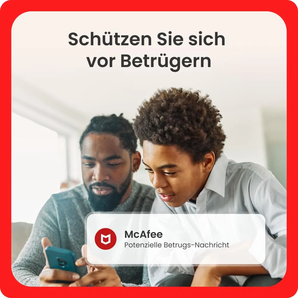 McAfee Mobile Security | Sicherheits-App für Mobilgeräte | 1-Jahres-Abonnement mit automatischer Verlängerung | Download