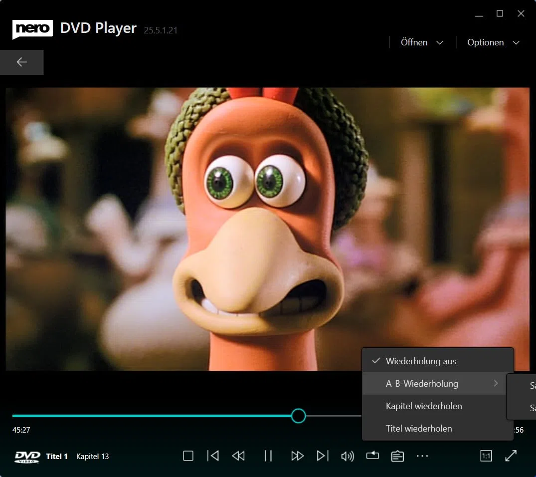 Nero DVD Player Unlimited Software für Windows 11/10 – DVDs & MP4, MKV, AVI, MOV abspielen