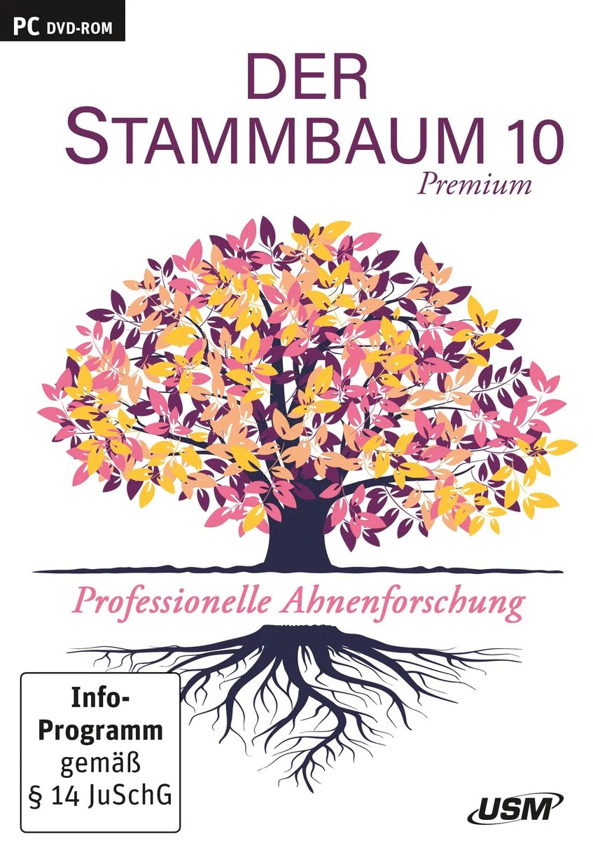 Der Stammbaum 10 Premium - Deutsch - Dauerlizenz - (Product Key Card) #PKC