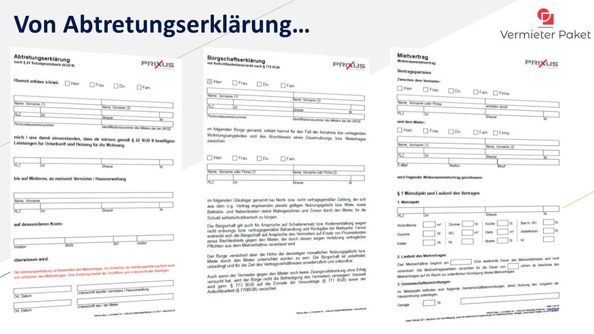 Das Vermieterpaket CD-ROM Online Updates Vermieterverwaltung