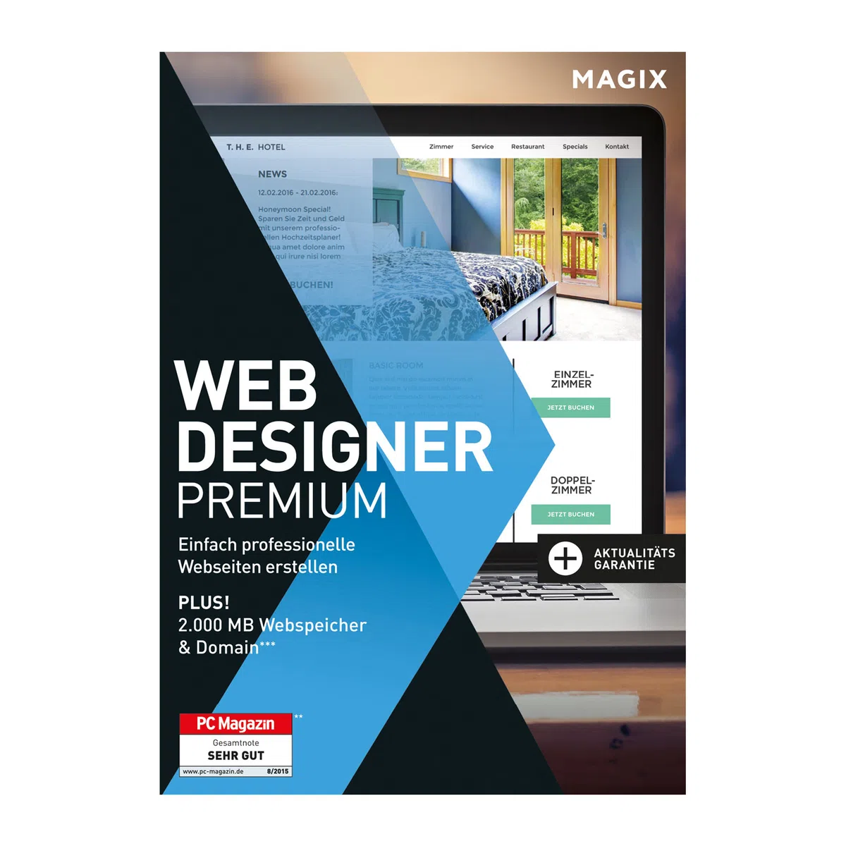 Magix Web Designer Premium Professionelle Websites erstellen
