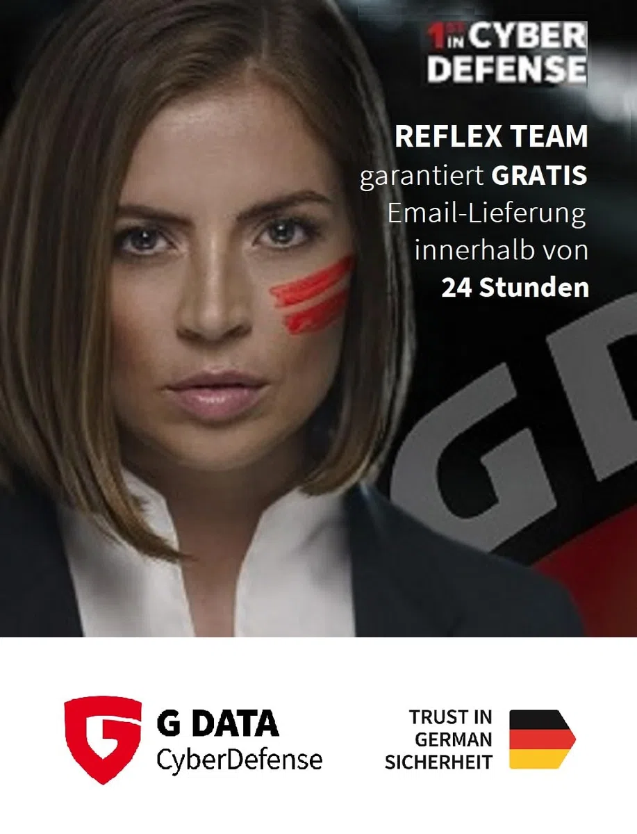 G DATA Internet Security 2025/2026 | 3 Geräte - 1 Jahr | Made in Germany | Virenschutzprogramm für Windows, Android, iOS | Updates inklusive | Software Key Card per Amazon-Email und Luftpost
