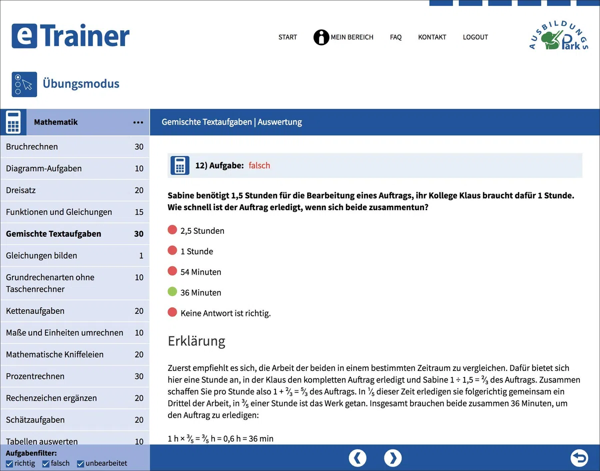 Polizei Baden-Württemberg Einstellungstest 2026: eTrainer – Der Online-Testtrainer | Über 1.600 Aufgaben m. Lösungen: Sprachbeherrschung, Allgemeinwissen, Konzentration und mehr | Eignungstest üben